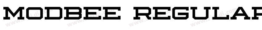 MODBEE Regular字体转换